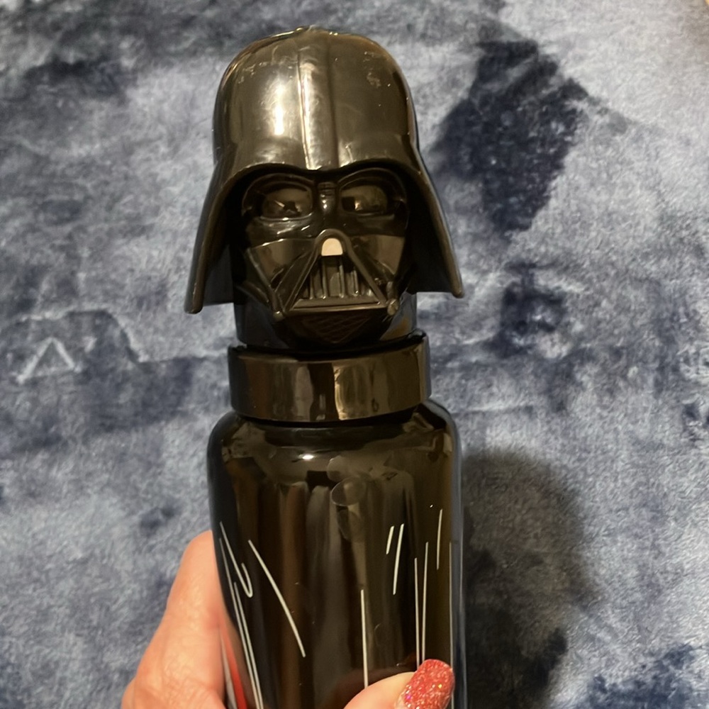 Darth Vader Black Tin Thermos